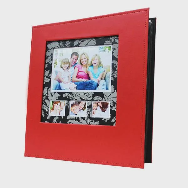 Custom Linen Photo Album Self Adhesive Scrapbook Magnetic