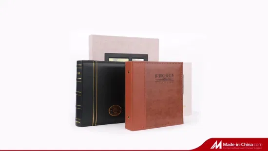 Wedding Memorial Book Baby Picture Frame Family PU Leather Photo Album