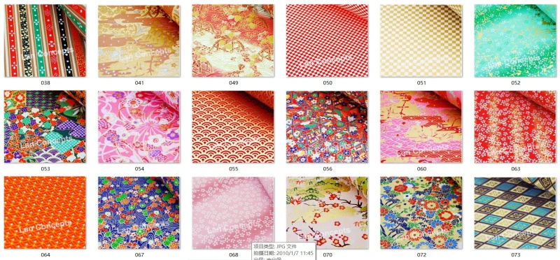 39X27cm Washi Scrapbook Printed Paper Crafts Origami Chiyogami Gift Wrapping Paper