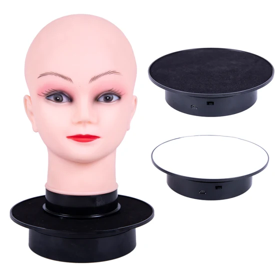 Portable Product Photo Mini Booth 360 Degree Photography Rotating Turntable Display Stand Electric Turntable