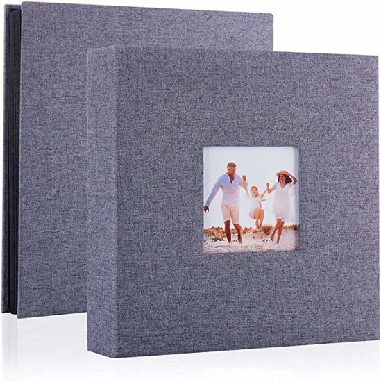 2023 Wholesale Custom Wedding Linen Photo Album 4X6 Scrapbook Album Thick Paper Anniversary Family Album